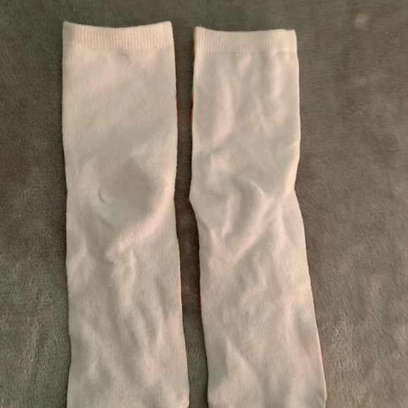 Fun printed Cheeseburger socks Unisex one size - Picture 2 of 3